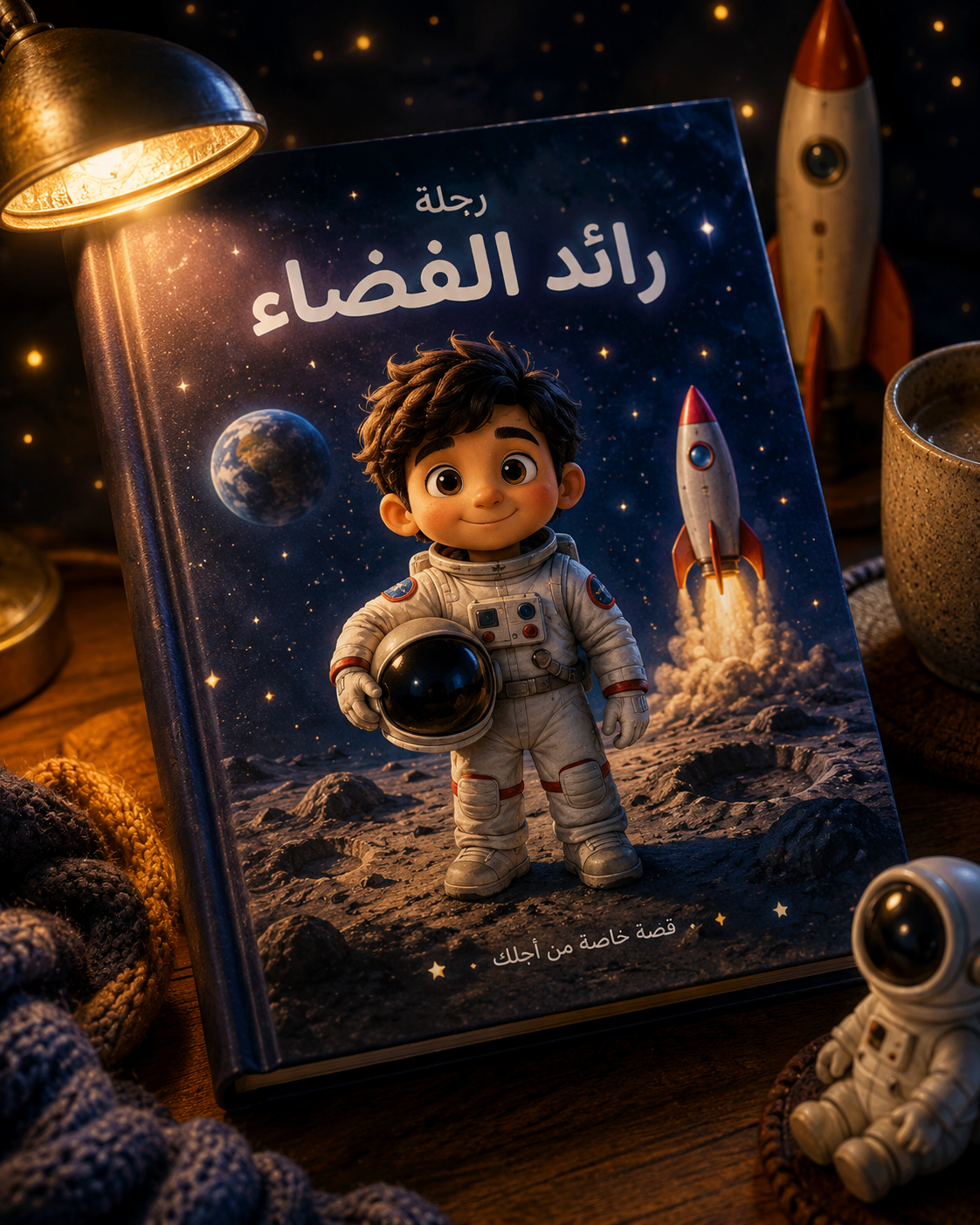 قصة رائد فضاء شخصية